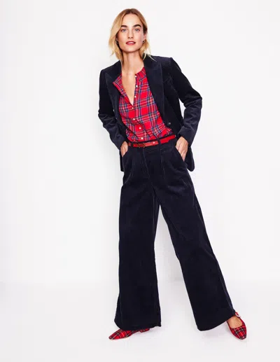 Boden Chiswick Cord Pantsnavy Women  In Navy