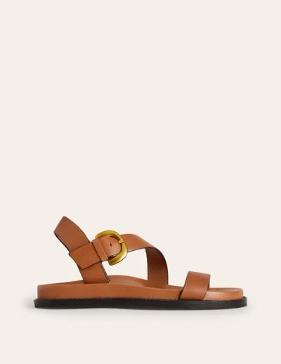 Boden Chunky Buckle Sandal Tan Women