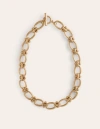 BODEN Chunky Oval Chain Necklace Gold Women Boden