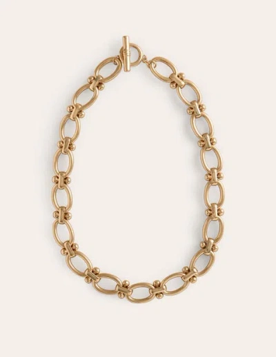 Boden Chunky Oval Chain Necklace Gold Women