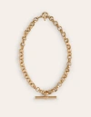 BODEN Chunky T-bar Chain Necklace Gold Women Boden