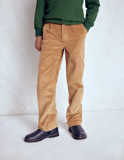 Boden Kids' Classic Cord Pants Cappuccino  In Brown