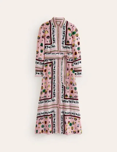 Boden Claudia Maxi Shirt Dress Chalky Pink, Races Women | ModeSens