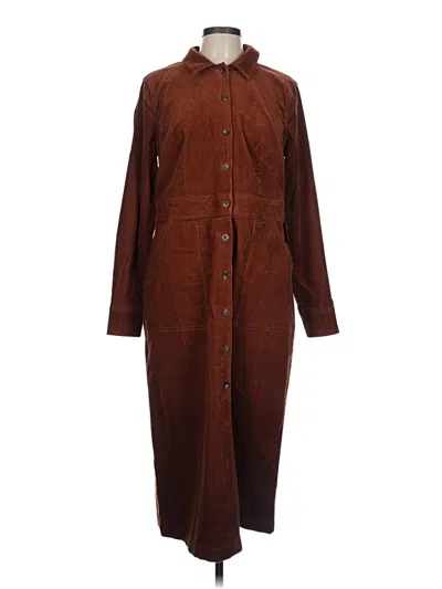 Pre-owned Boden Coat In Brown