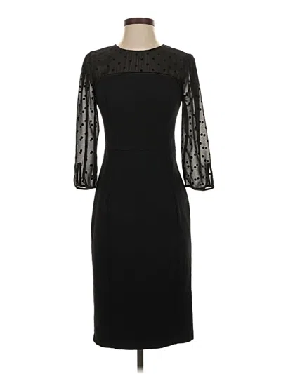 Pre-owned Boden Cocktail Dress In Black