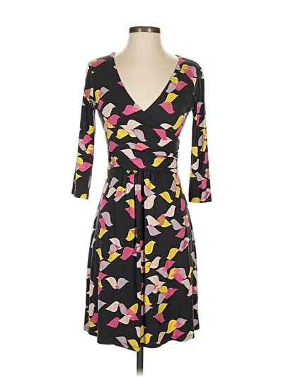 Pre-owned Boden Cocktail Dress In Black