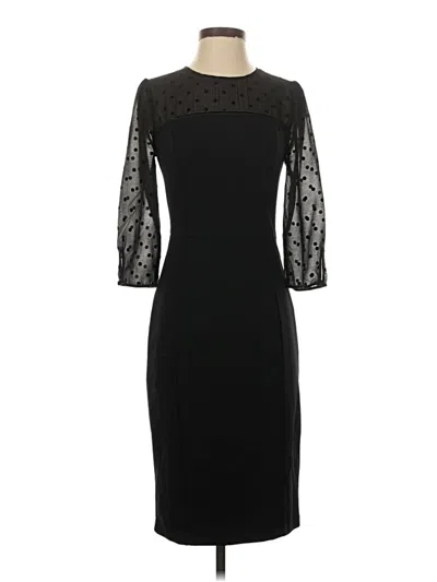Pre-owned Boden Cocktail Dress In Black