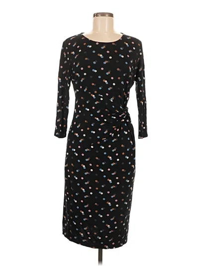 Pre-owned Boden Cocktail Dress In Black