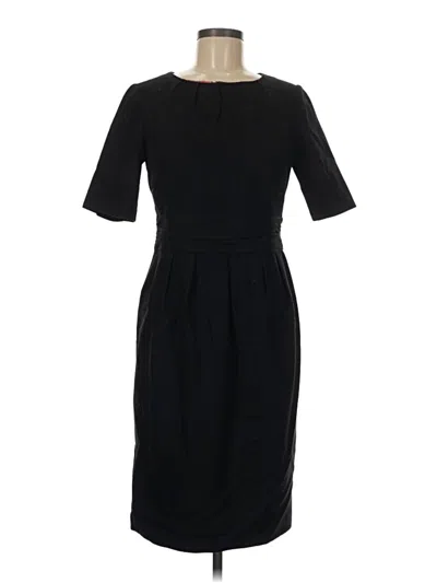 Pre-owned Boden Cocktail Dress In Black