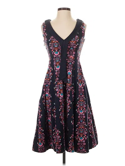 Pre-owned Boden Cocktail Dress In Black