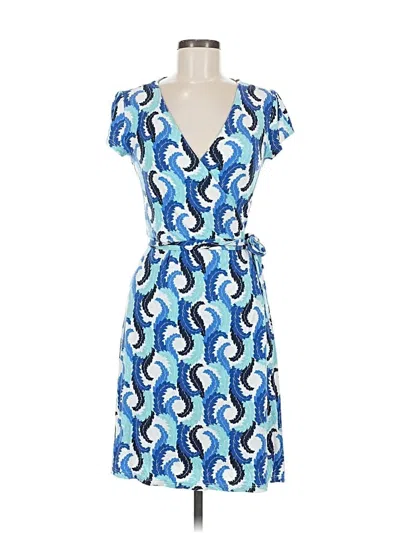 Pre-owned Boden Cocktail Dress In Blue