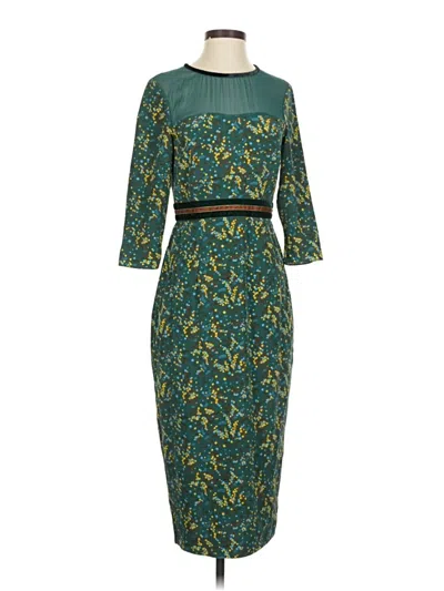 Pre-owned Boden Cocktail Dress In Blue