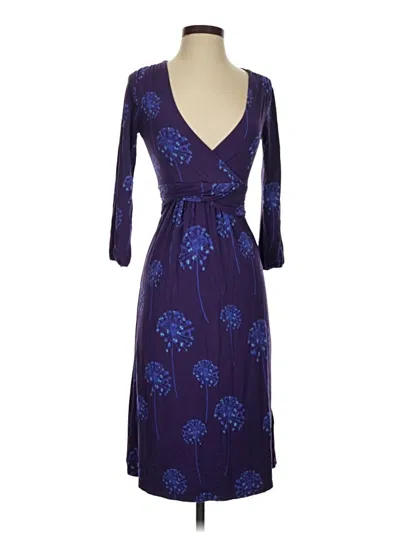 Pre-owned Boden Cocktail Dress In Blue