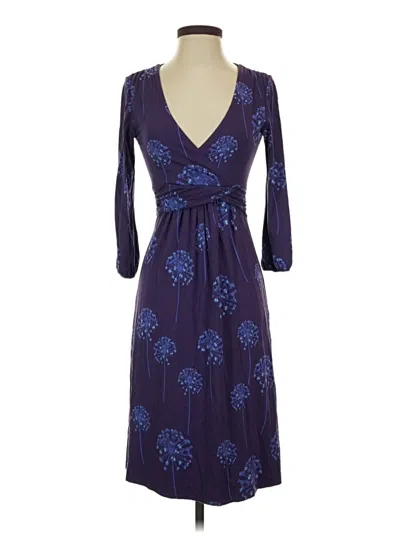 Pre-owned Boden Cocktail Dress In Blue