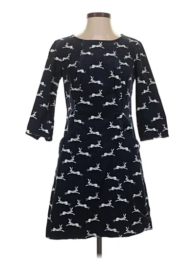 Pre-owned Boden Cocktail Dress In Blue