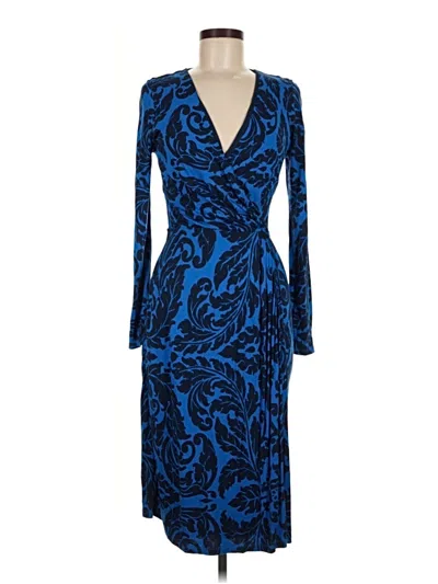 Pre-owned Boden Cocktail Dress In Blue
