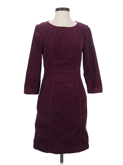 Pre-owned Boden Cocktail Dress In Burgundy