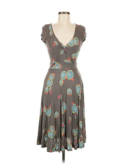 Pre-owned Boden Cocktail Dress In Gray