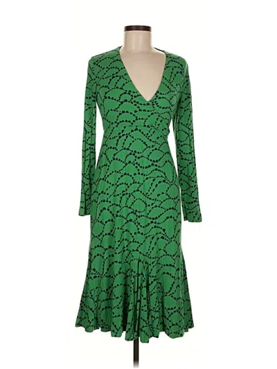 Pre-owned Boden Cocktail Dress In Green