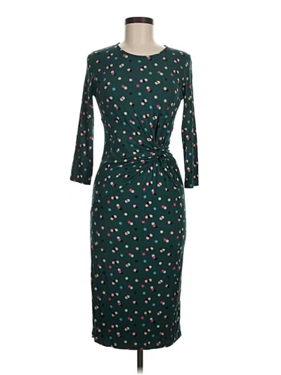 Pre-owned Boden Cocktail Dress In Green