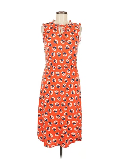 Pre-owned Boden Cocktail Dress In Orange