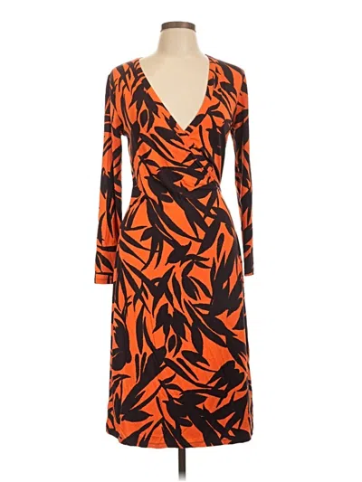 Pre-owned Boden Cocktail Dress In Orange