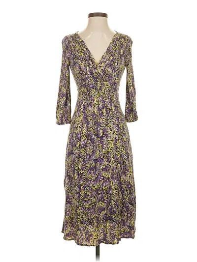 Pre-owned Boden Cocktail Dress In Purple