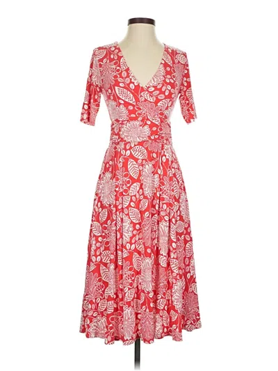 Pre-owned Boden Cocktail Dress In Red
