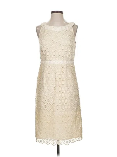 Pre-owned Boden Cocktail Dress In White