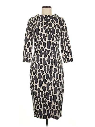 Pre-owned Boden Cocktail Dress In White