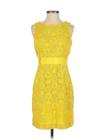 Pre-owned Boden Cocktail Dress In Yellow