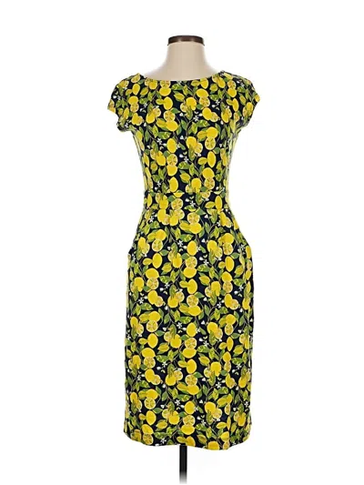 Pre-owned Boden Cocktail Dress In Yellow