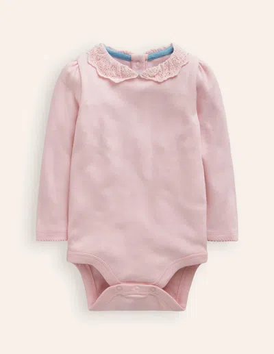 Boden Babies' Collared Bodyfrench Pink Girls