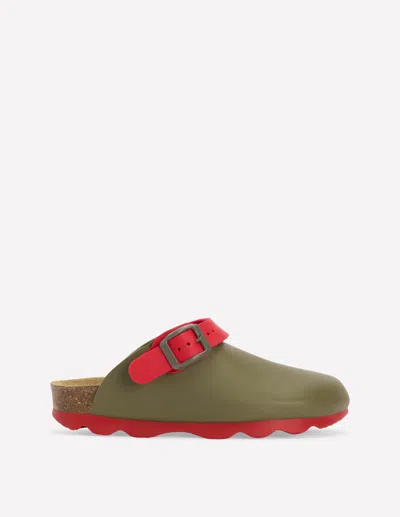 Boden Kids' Colourblock Clogs-bottle Green Male