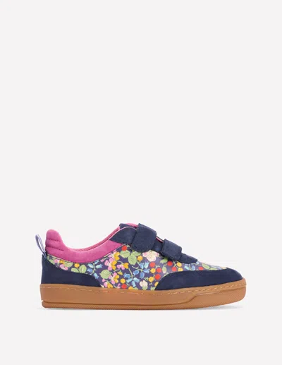 Boden Kids' Colourblock Low Tops-floral Female  In Multi