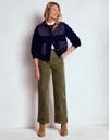 Boden 5-pocket Cord Column Jeans-green Female  In Green