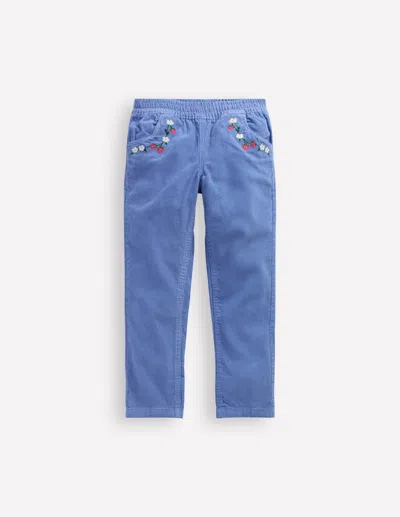 Boden Kids' Cordhose Zum Hineinschlüpfen-ebbe & Flut In Blue