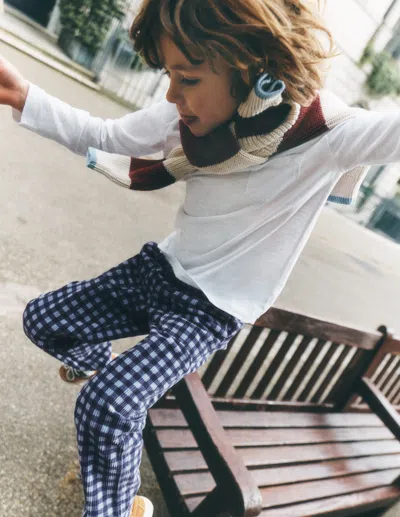 Boden Kids' Cordhose Zum Hineinschlüpfen | Grösse 98 In White