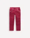 Boden Cordhose Zum Hineinschlüpfen-rot Knospen In Burgundy