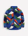Boden Kuschelige Teddyfell-jacke-bunte Landschaft