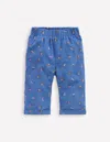 Boden Kuschelige, Gefütterte Hose-blauhäher Blümchenmuster In Blue