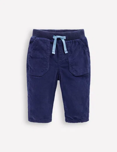 Boden Babies' Kuschelige, Gefütterte Hose-marineblau In Blue
