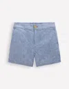 Boden Cotton Linen Shortschambray Boys  In Chambray