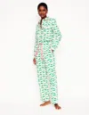 Boden Cotton Sateen Pajama Trousersivory, Janet And Friends Women  In Ivory/ Janet And Friends