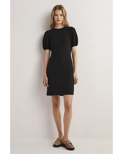 Boden Cut Out Jersey Mini Dress In Black