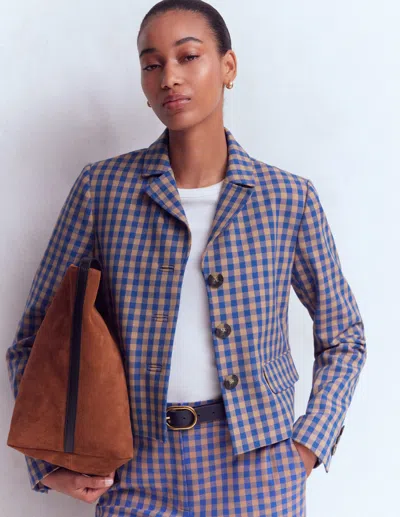 Boden Dartmouth Baumwollblazer In Blau | Grösse 46 In Blue