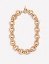 Boden Double Twist Chain Necklace Gold Colour  In Gold