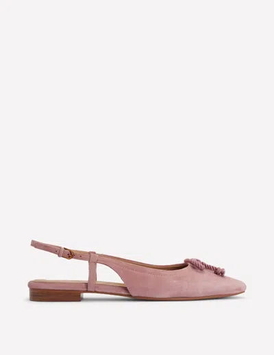 Boden Easy Slingback Flats Blush  In Pink