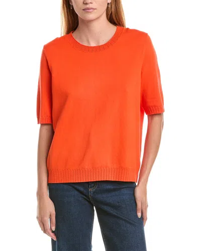 Boden Emilia Crew T-shirt In Orange