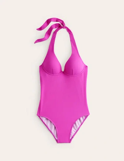 Boden Enhancer Underwired Swimsuit Amazing Pink Women